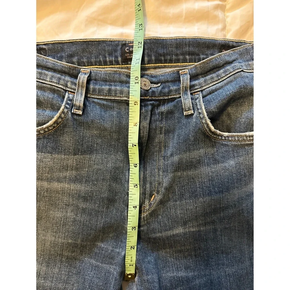 Citizens of Humanity Drew Flounce‎ High Rise Crop Flare Jeans - Size 28